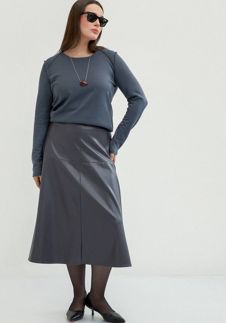 Лонгслив с конструктивным кроем шир.  750, рис. 10