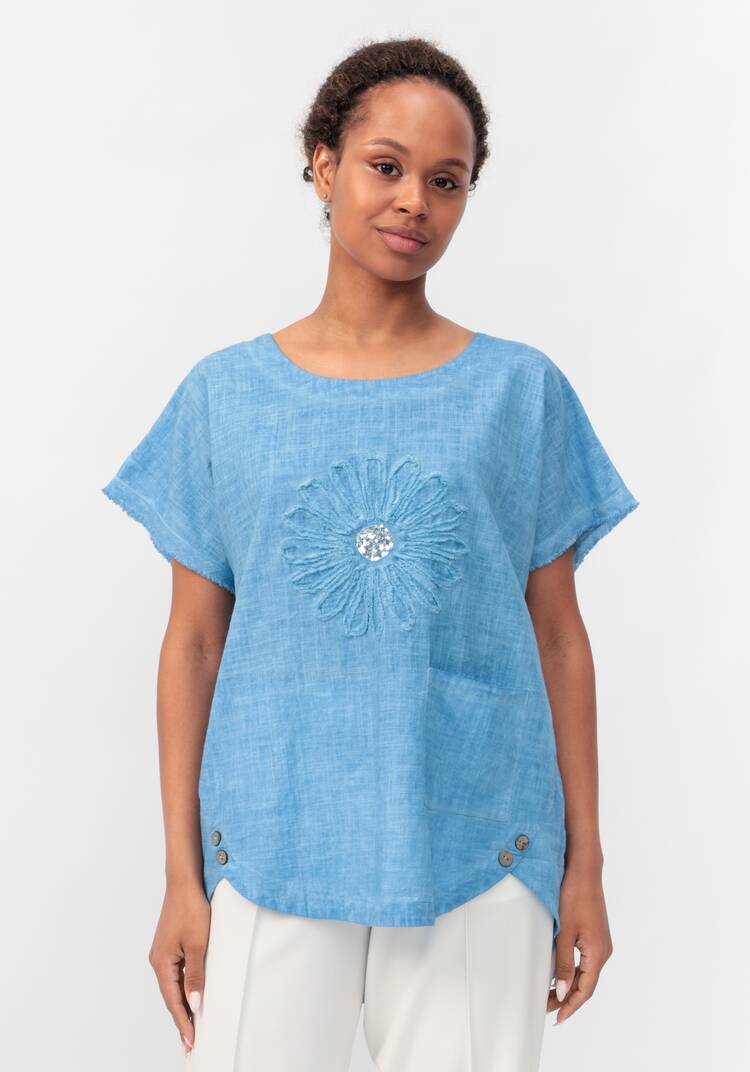 Блуза Магдалина шир.  750, рис. 9