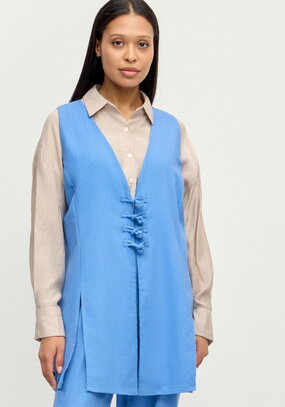 Жилет изо льна Медея