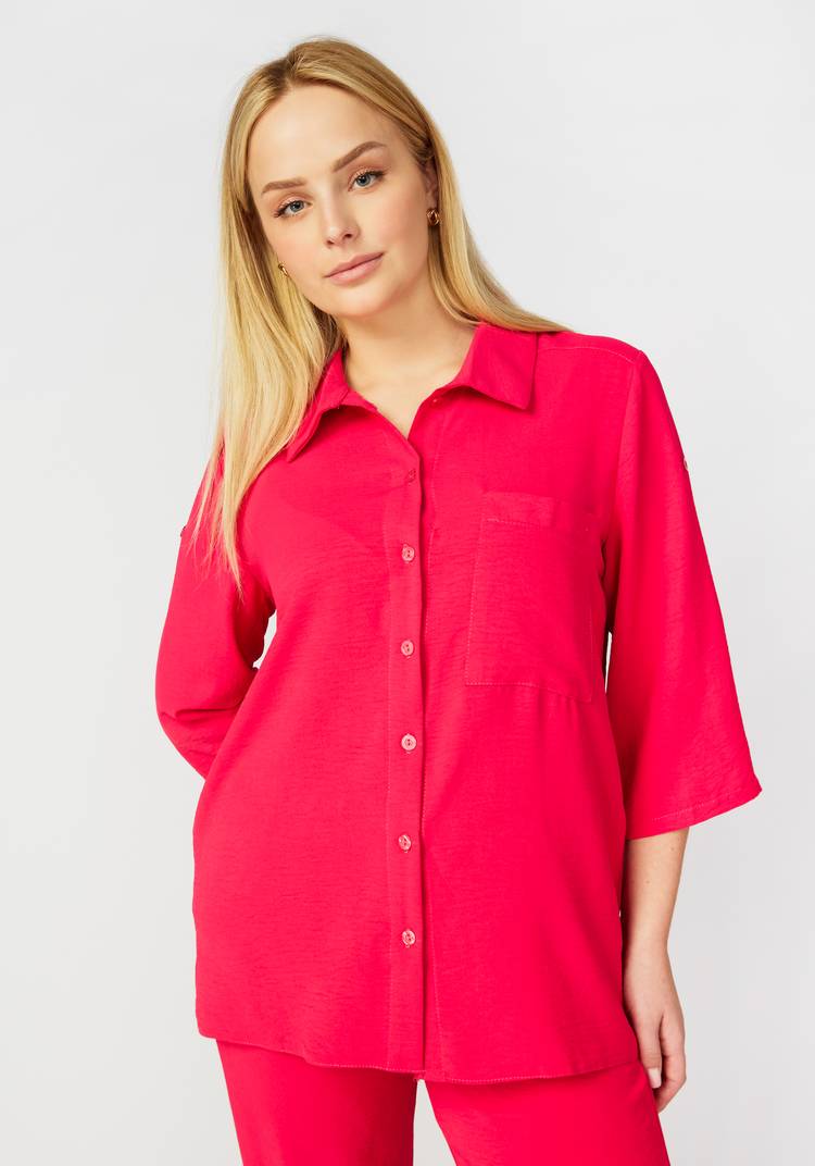 Костюм: блуза на пуговицах и брюки шир.  750, рис. 7