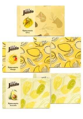 Мыло-крем ежедневное Ассорти, 5 шт.