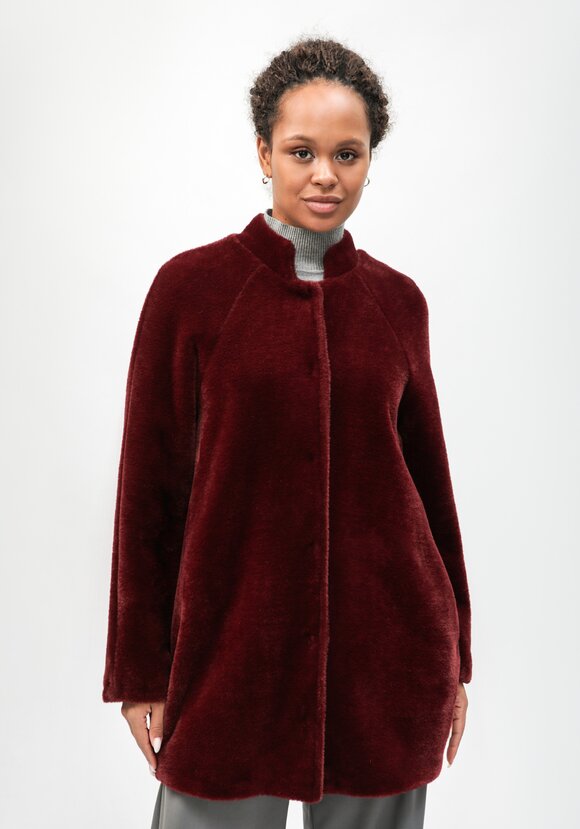 Полупальто с воротом стойка шир.  580, рис. 18