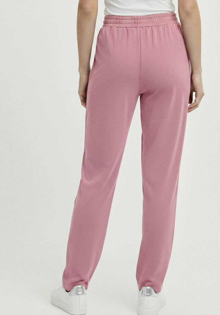 Брюки прямые трикотажные на резинке шир.  750, рис. 3