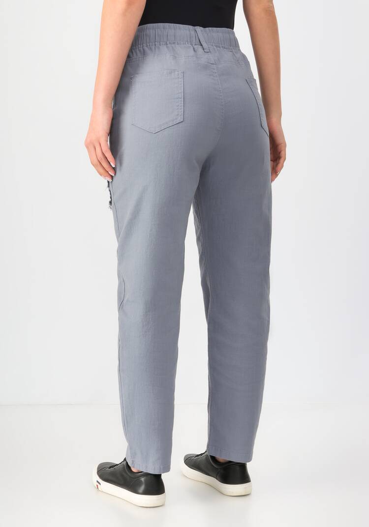 Брюки на резинке с декором шир.  750, рис. 22