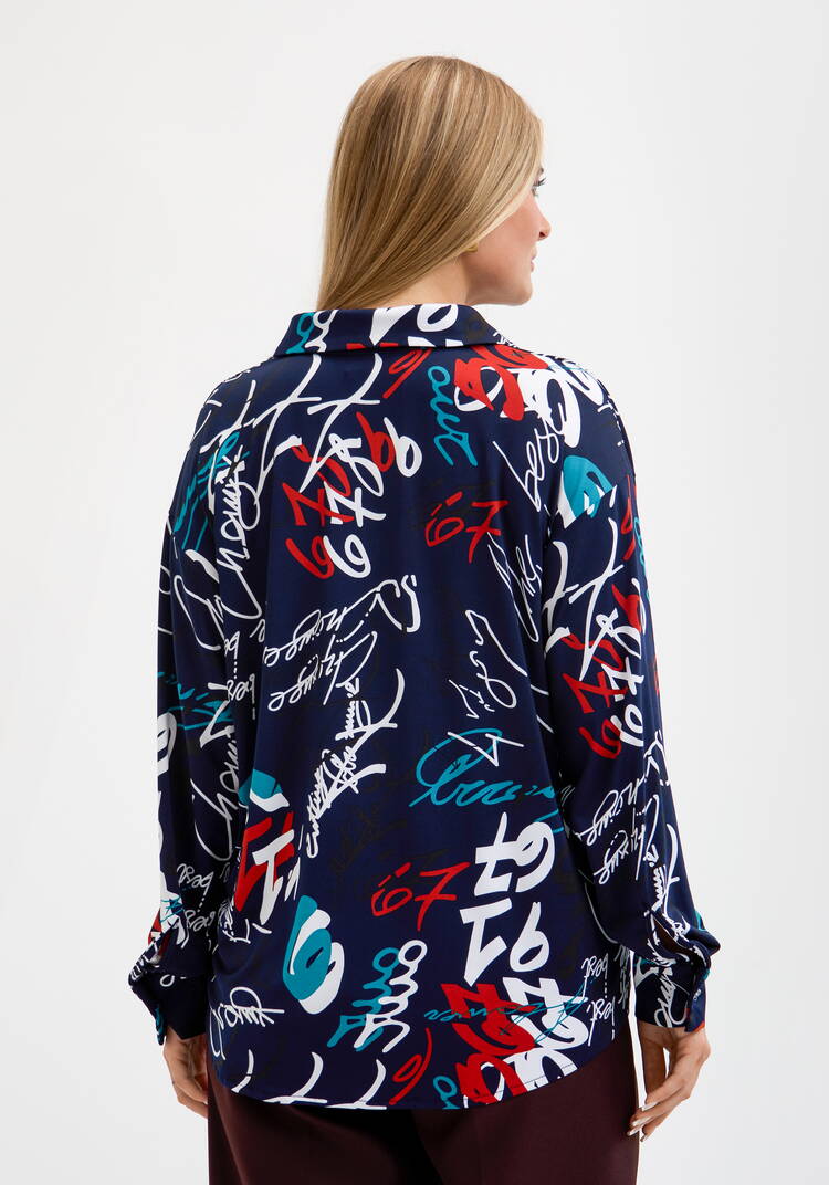 Блузка Анита шир.  750, рис. 16