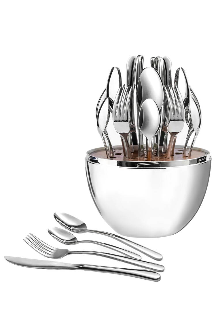 Набор столовых приборов Рококо, 24 предмета шир.  750, рис. 3