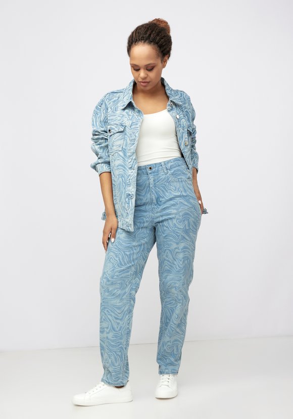 Джинсы Николет шир.  580, рис. 2