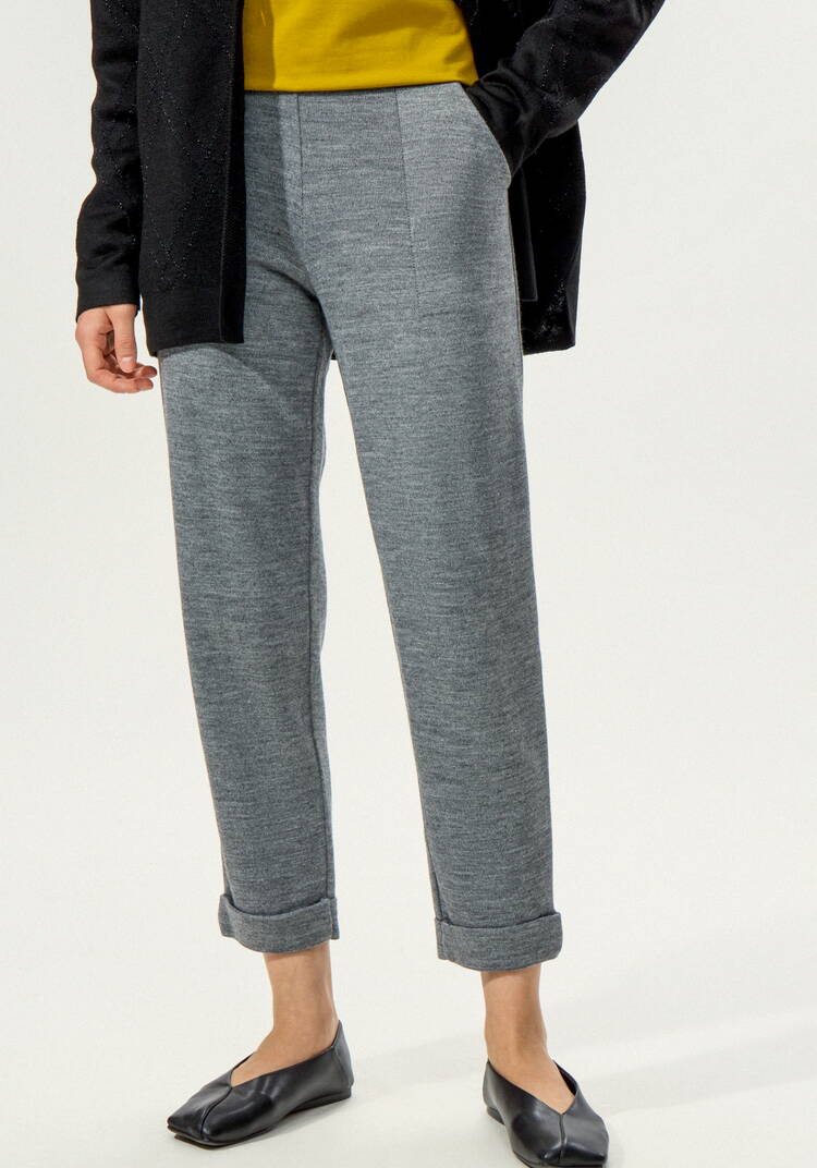 Брюки зауженные книзу шир.  750, рис. 21