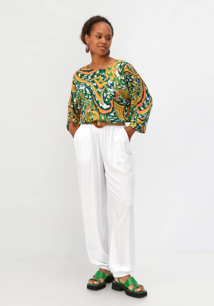 Брюки-шаровары на резинке шир.  750, рис. 31