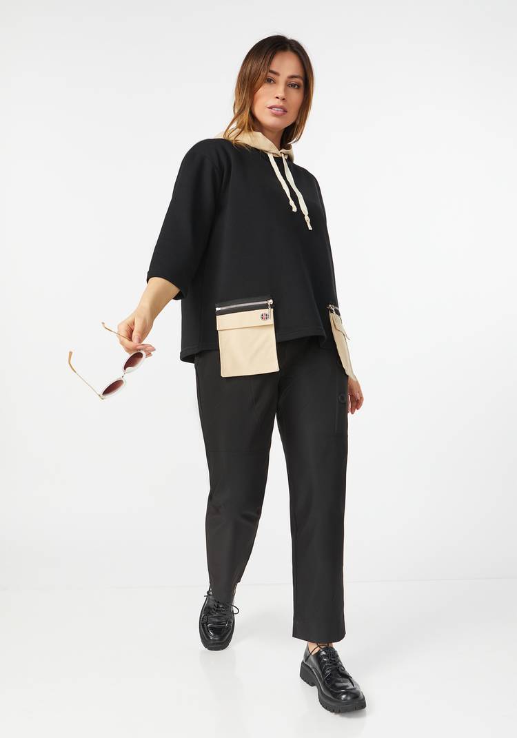 Брюки с декоративными пуговицами по бокам шир.  750, рис. 14