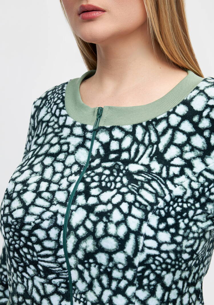 Халат велюровый Регина шир.  750, рис. 12