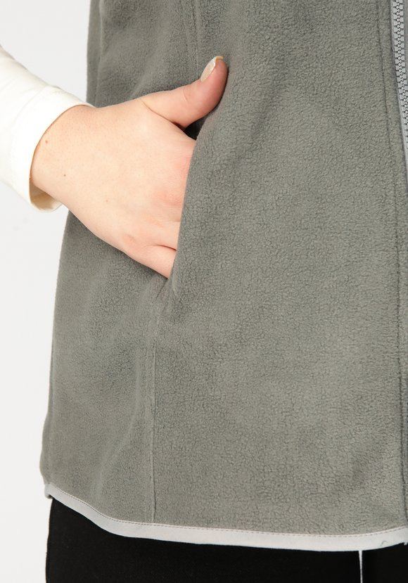 Жилет женский на молнии с карманами шир.  580, рис. 2