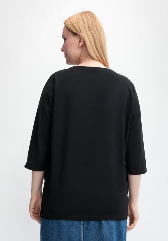 Блуза с принтом Сердца шир.  580, рис. 27