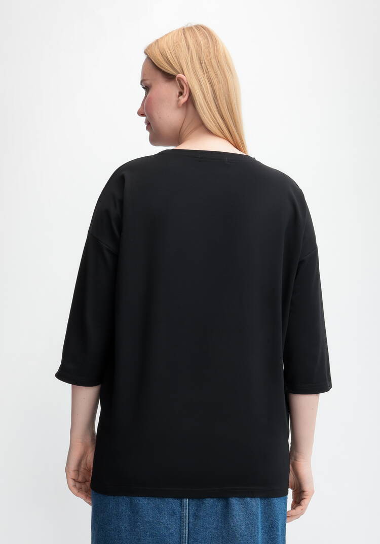 Блуза с принтом Сердца шир.  750, рис. 27