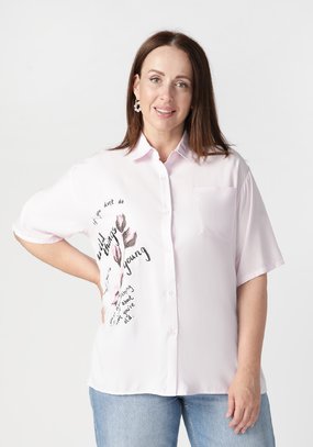 Блуза с коротким рукавом Отличная идея