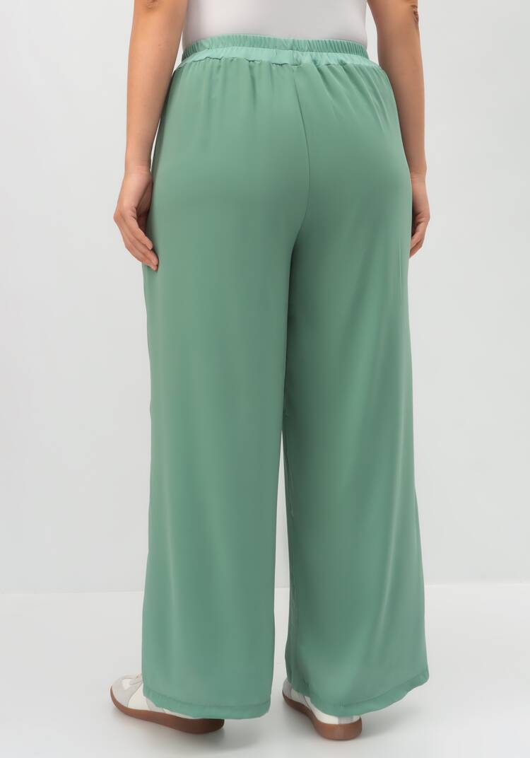 Брюки с резинкой на талии прямые шир.  750, рис. 11