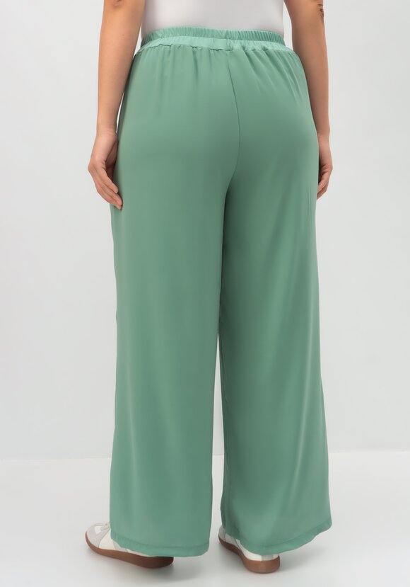 Брюки с резинкой на талии прямые шир.  580, рис. 11