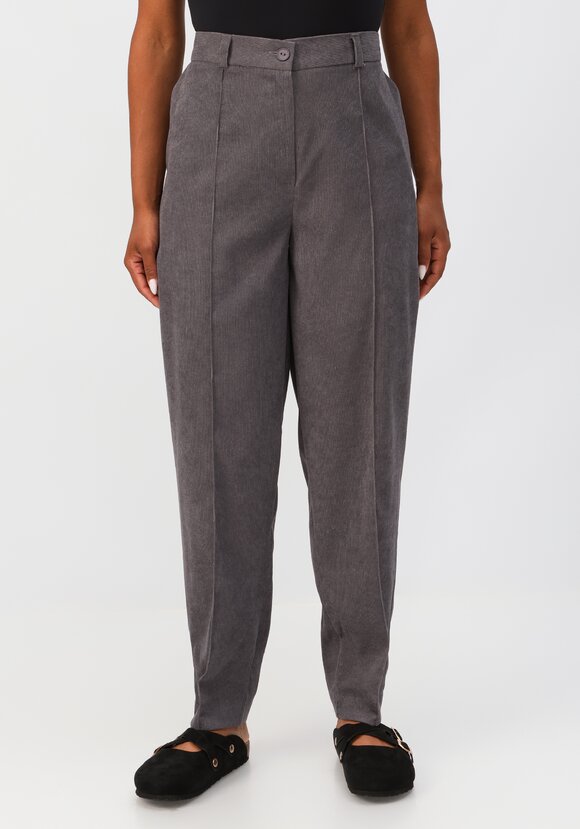 Брюки-бананы вельветовые с карманами шир.  580, рис. 36