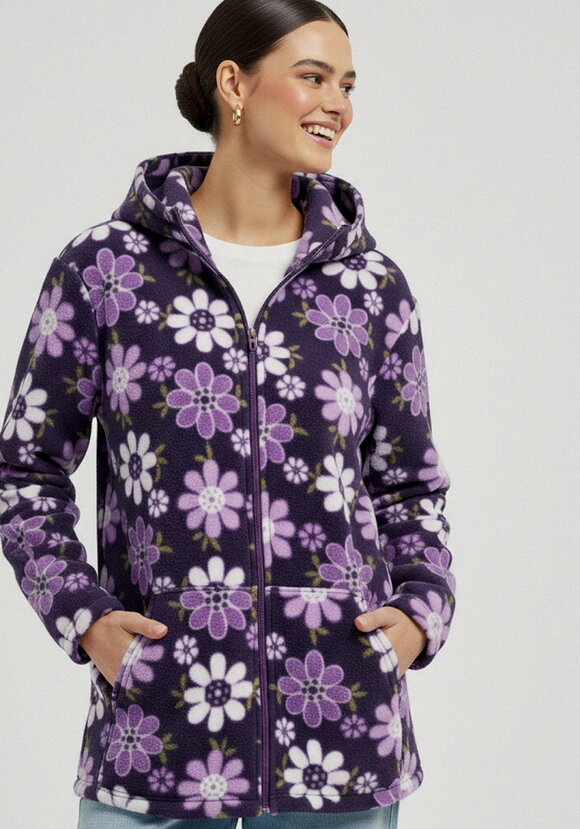 Толстовка из принтованного флиса шир.  580, рис. 19