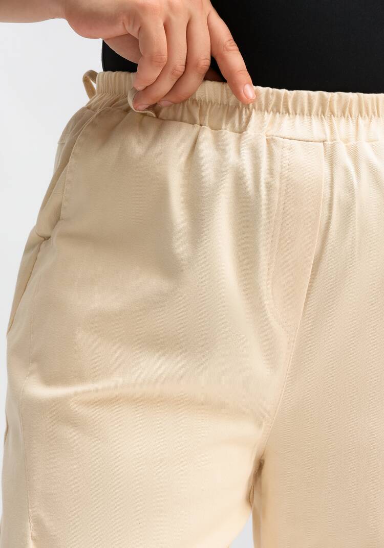 Брюки с контрастной отделкой шир.  750, рис. 29