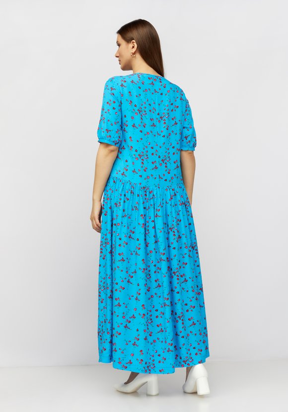 Платье женское с заниженной талией Лиана шир.  580, рис. 2