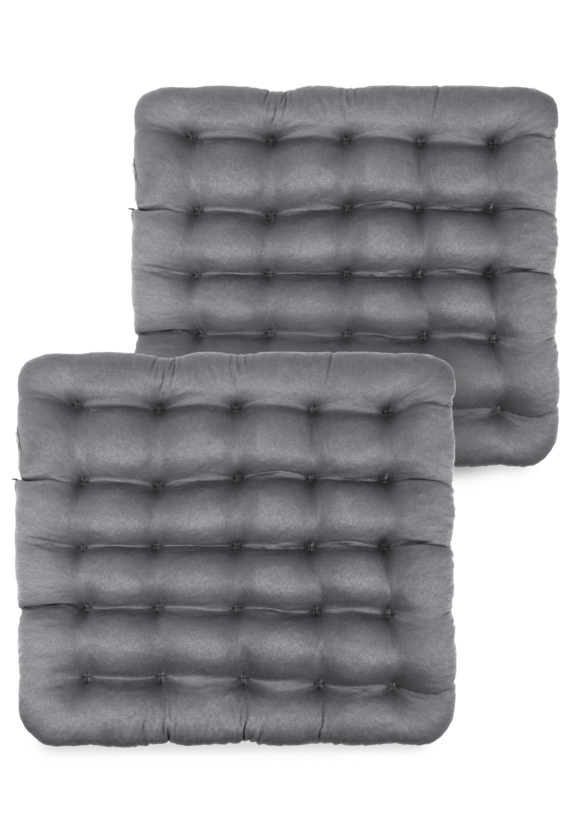 

Комплект сидушек с гречихой, 2 шт., Серый