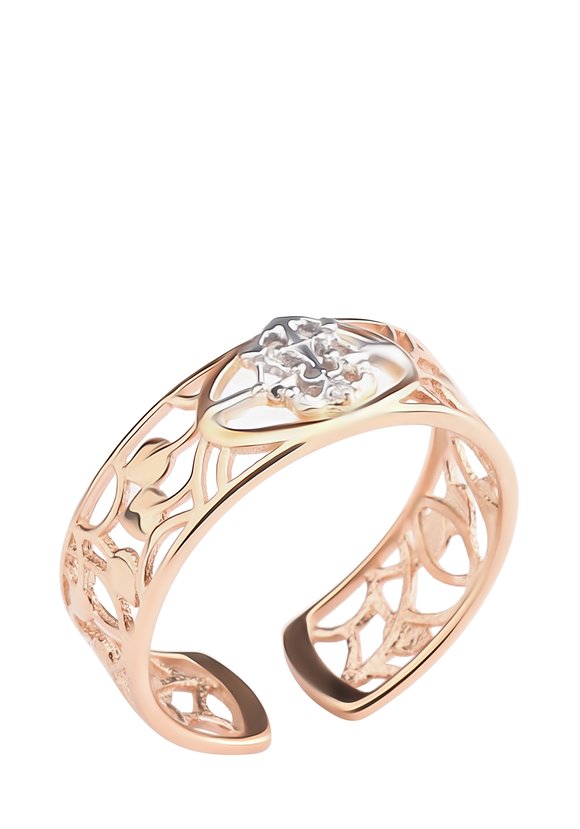 Кольцо серебряное Драгоценный Зодиак шир.  580, рис. 7