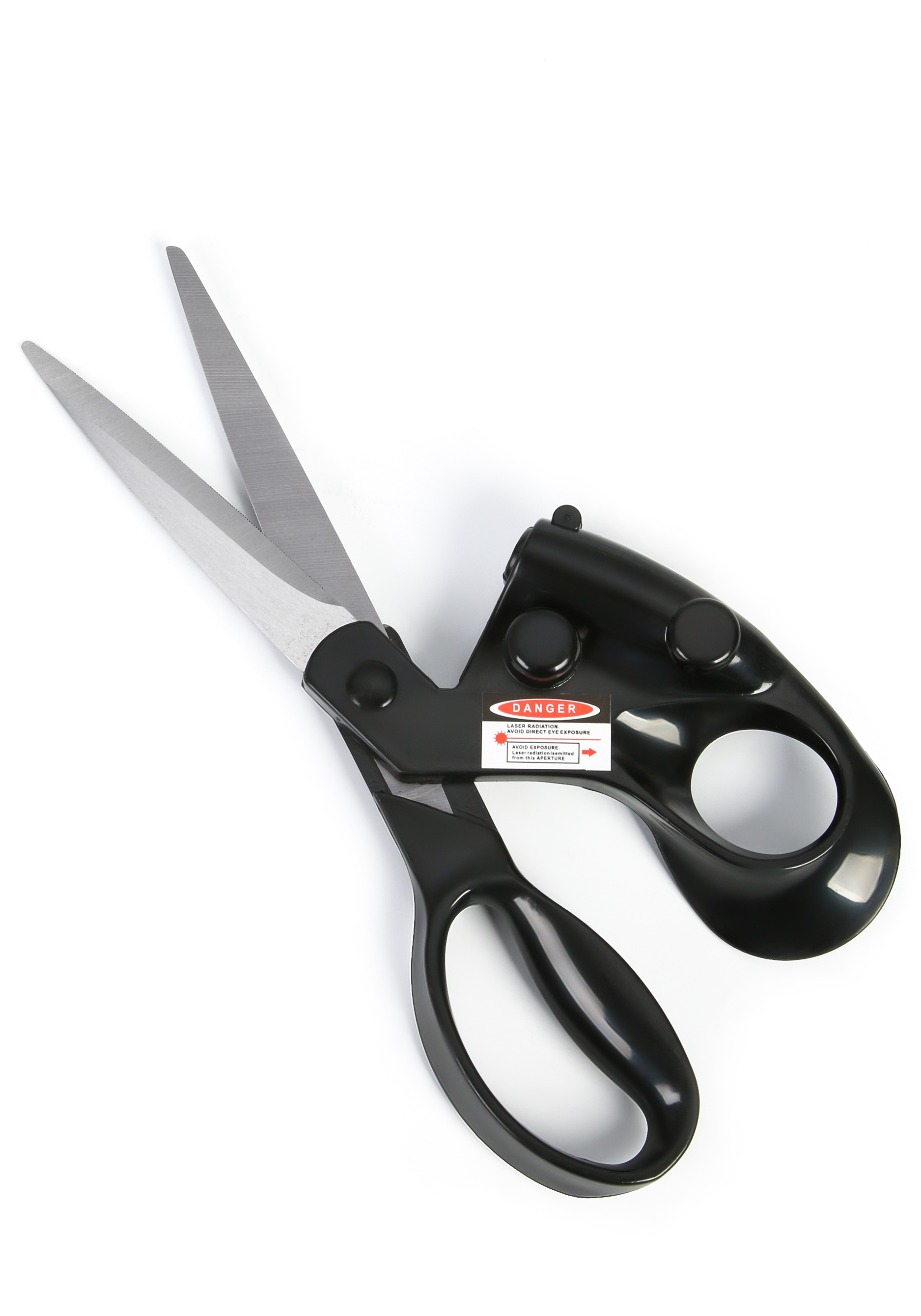 Закройные ножницы с лазерной указкой Арт Узор, цвет черный