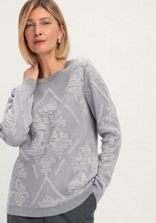 Джемпер с геральдическим орнаментом