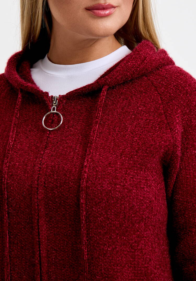 Кардиган на молнии с капюшоном Амели шир.  750, рис. 31