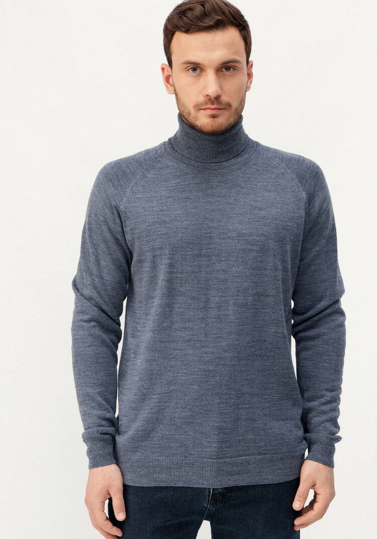 Джемпер вязаный с высокой горловиной шир.  750, рис. 27