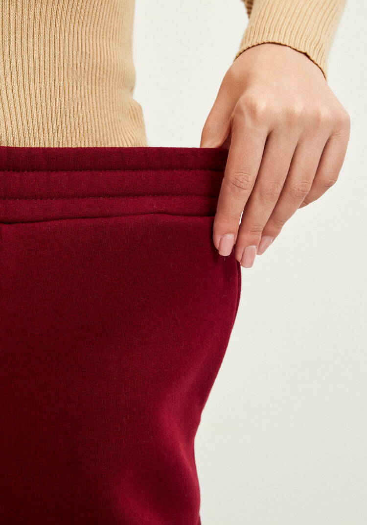 Брюки из футера с начёсом шир.  750, рис. 27