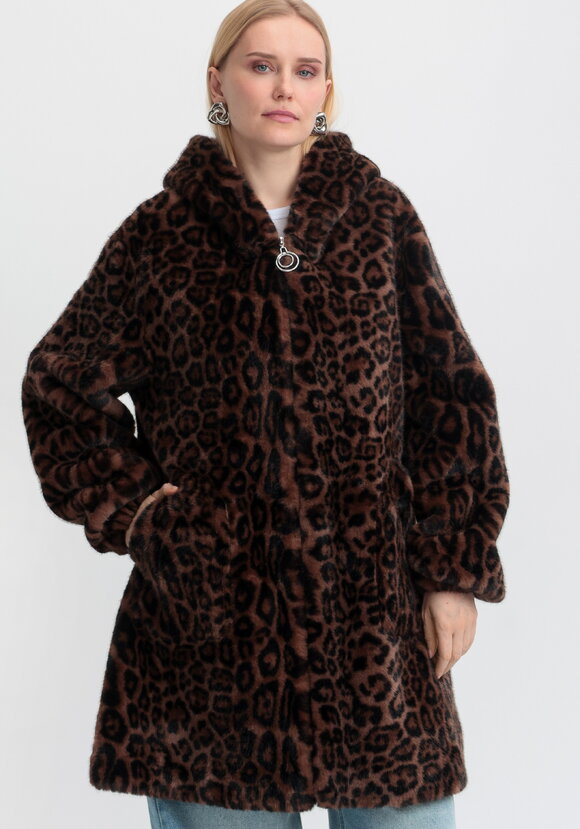 Шуба Нежность леопарда шир.  580, рис. 1