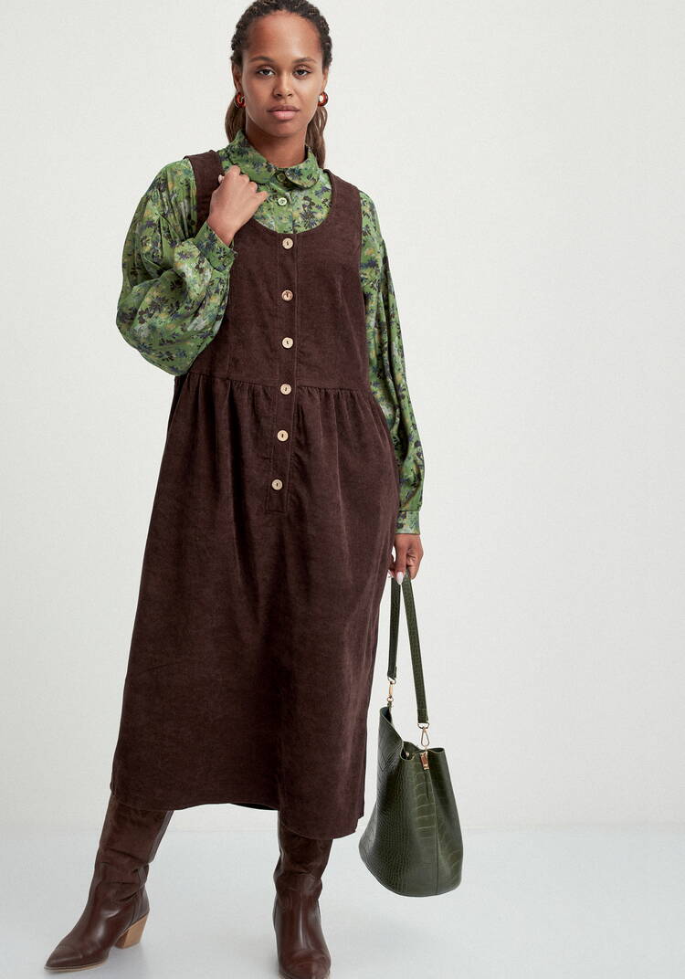 Сарафан со сборкой на талии шир.  750, рис. 19