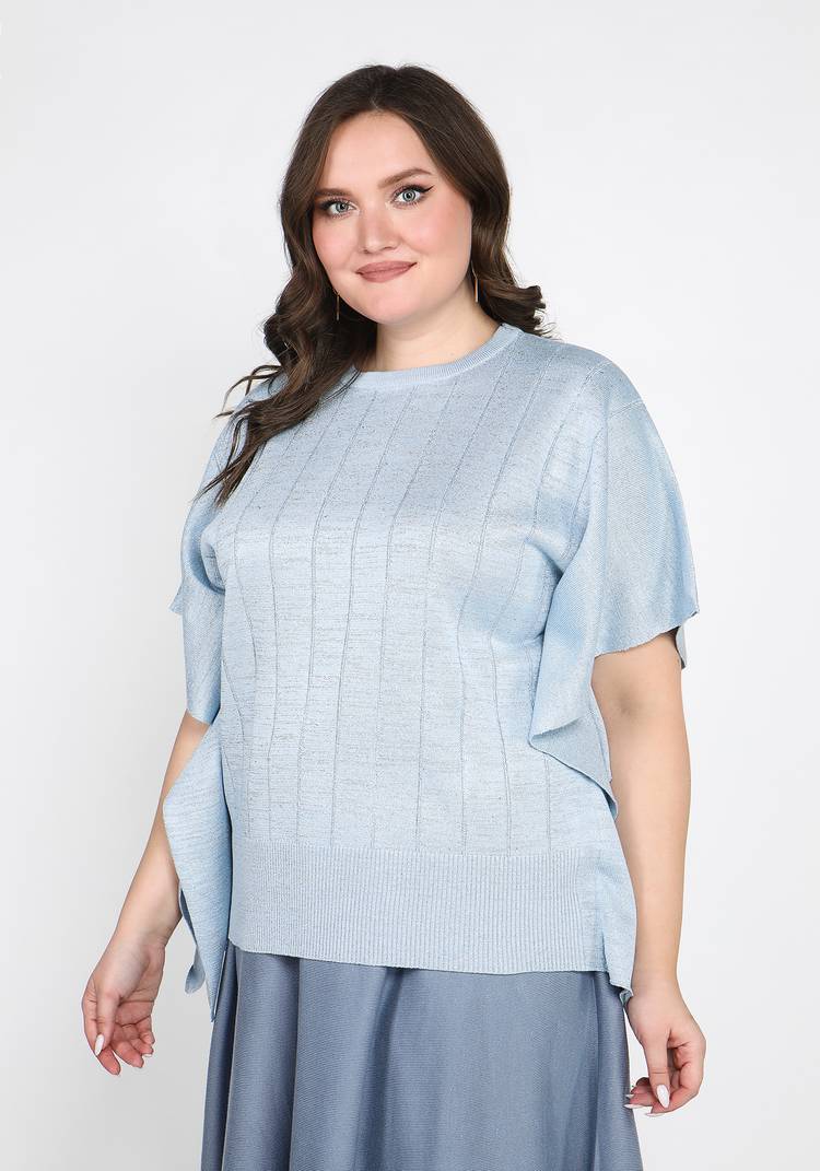 Джемпер с рукавом бабочка шир.  750, рис. 9