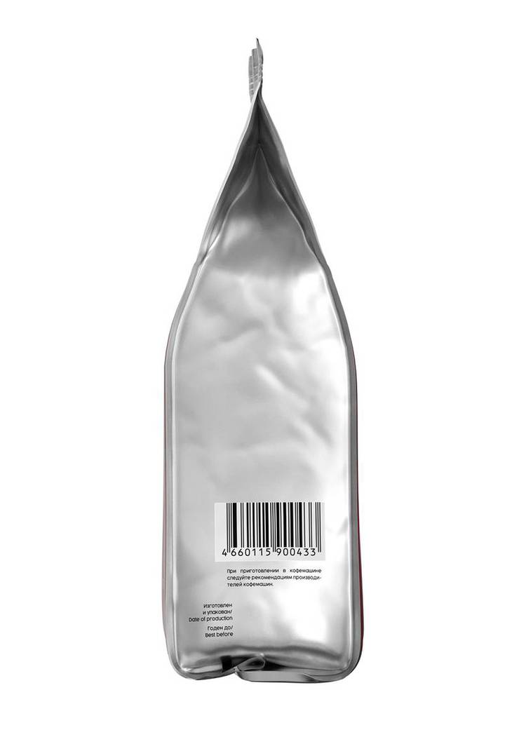 Кофе жареный в зёрнах, в мягкой упаковке шир.  750, рис. 4