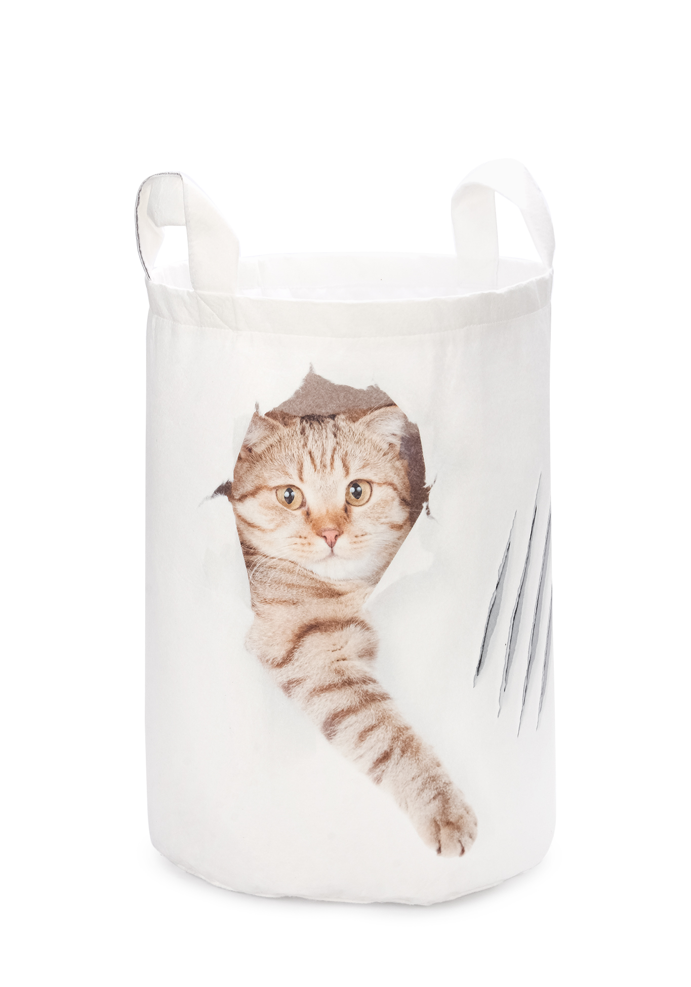 

Складная корзина для белья, Кот