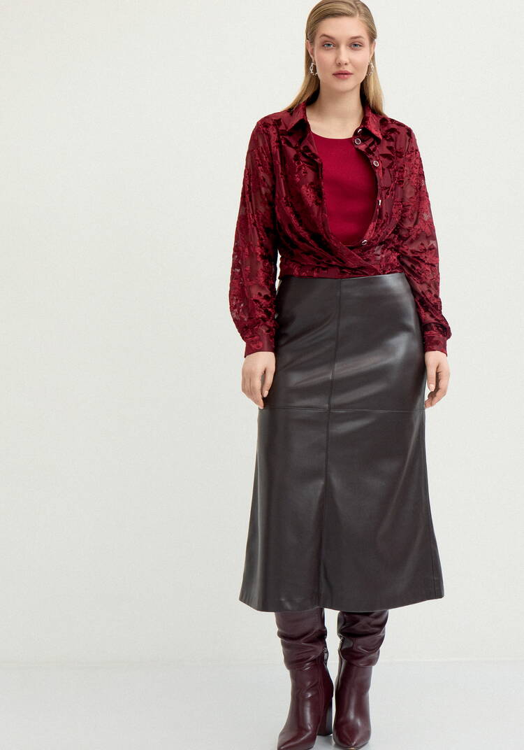 Блуза Мелaния шир.  750, рис. 8