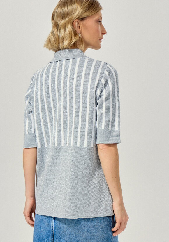 Футболка женская с застежкой-поло шир.  580, рис. 20