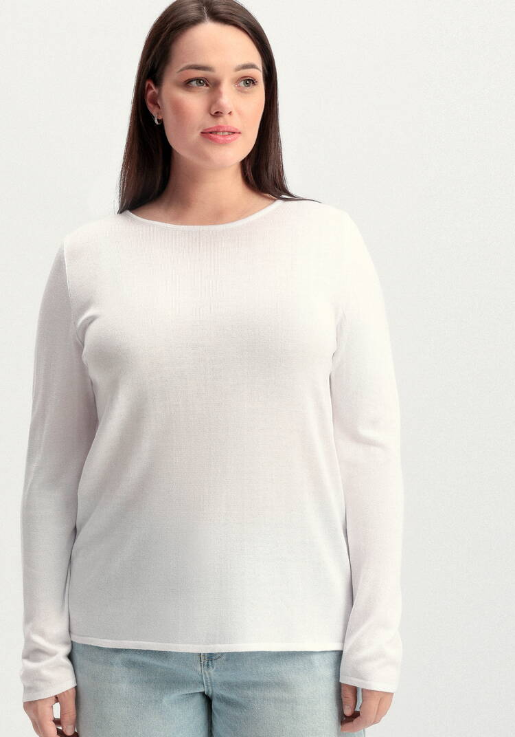 Джемпер базовый удлиненный шир.  750, рис. 18