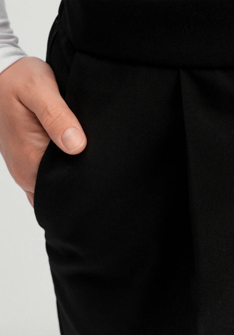 Брюки со стрелками и резинкой по поясу шир.  750, рис. 12