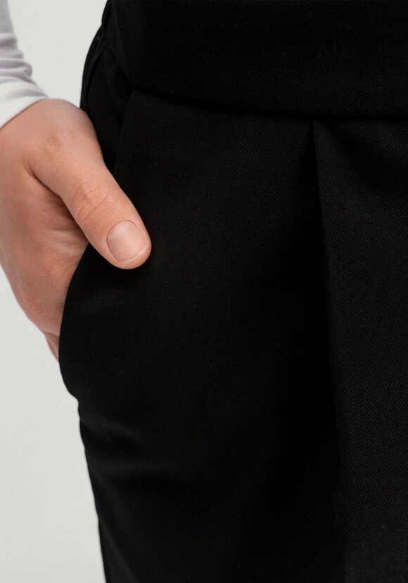 Брюки со стрелками и резинкой по поясу шир.  580, рис. 12