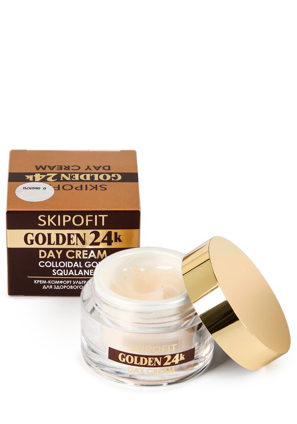 Дневной крем для лица с коллоидным золотом шир.  580, рис. 2