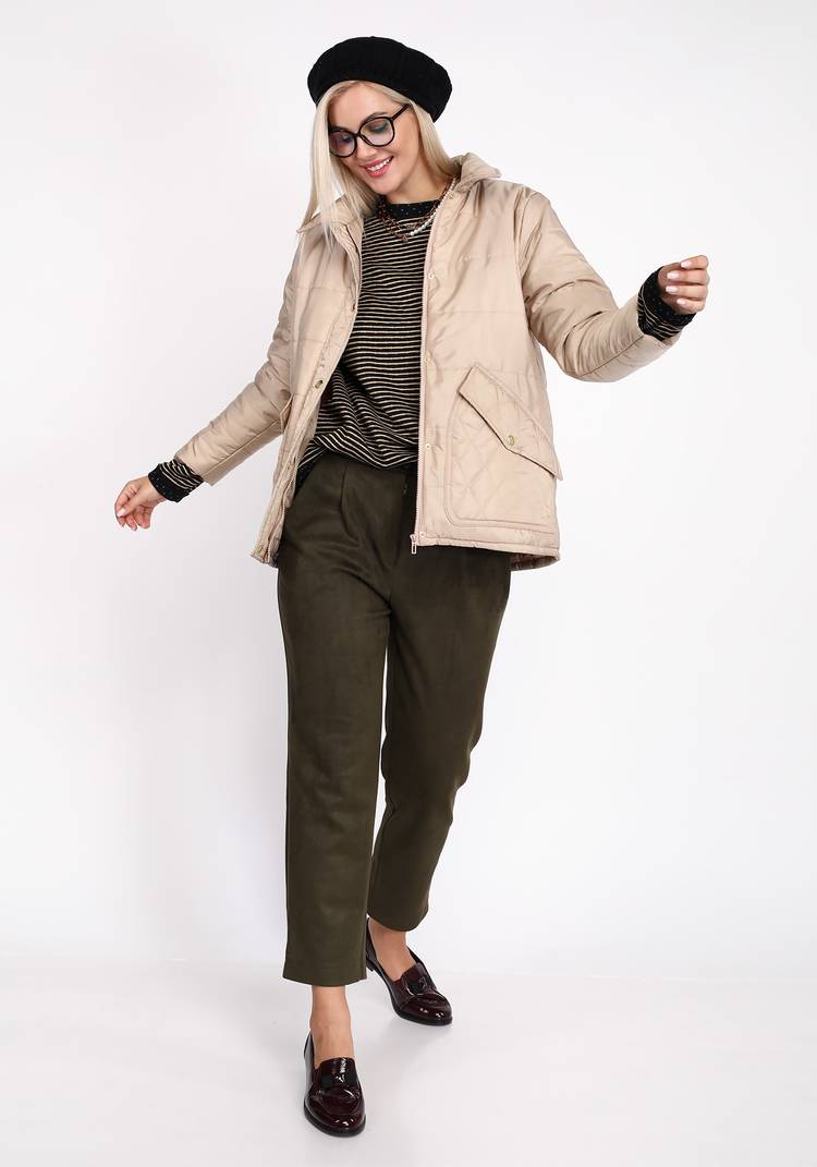 Куртка стеганая с планкой шир.  750, рис. 3