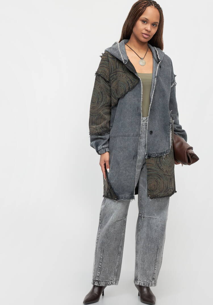 Джинсовая куртка Оливия шир.  750, рис. 1