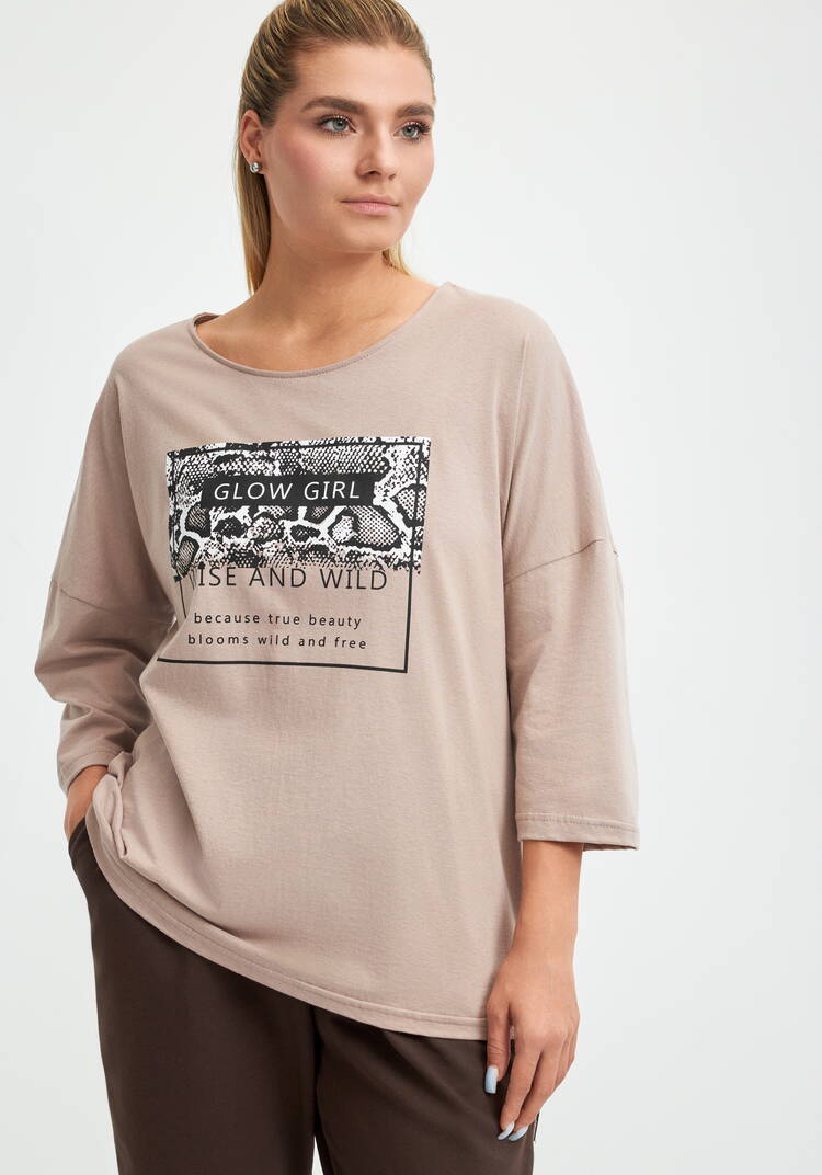 Лонгслив с принтом питон шир.  750, рис. 7