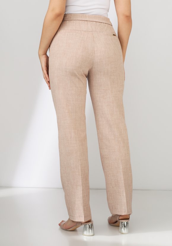 Брюки классические на широкой резинке шир.  580, рис. 18