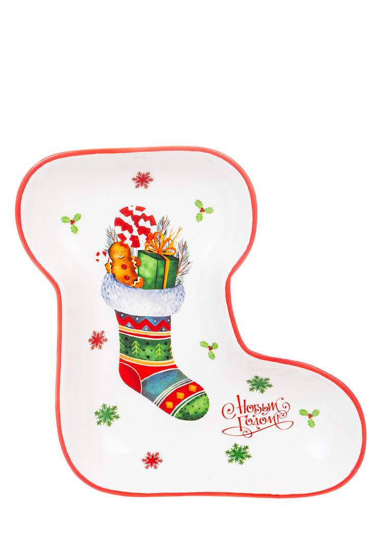 Набор из 2-х сервировочных фигурных тарелок шир.  750, рис. 4