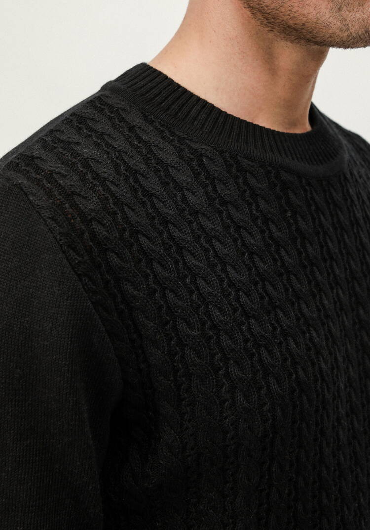 Джемпер с косами на передней полочке шир.  750, рис. 14