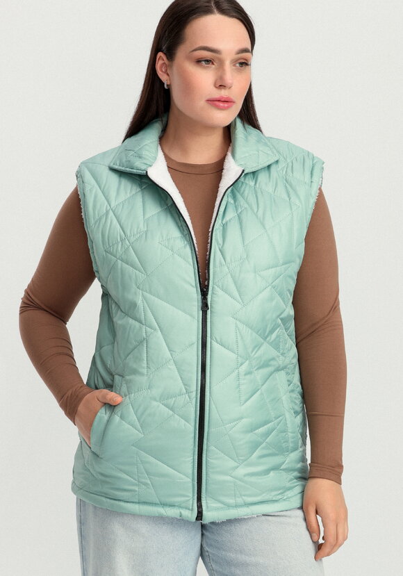 Жилет двусторонний стеганый шир.  580, рис. 31